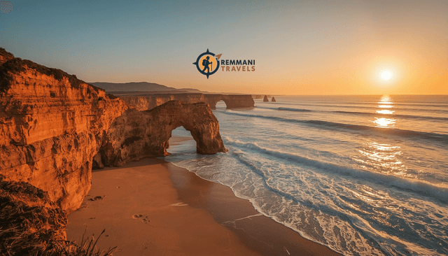 Legzira Beach Morocco’s Hidden Gem with Breathtaking Red Rock Arches